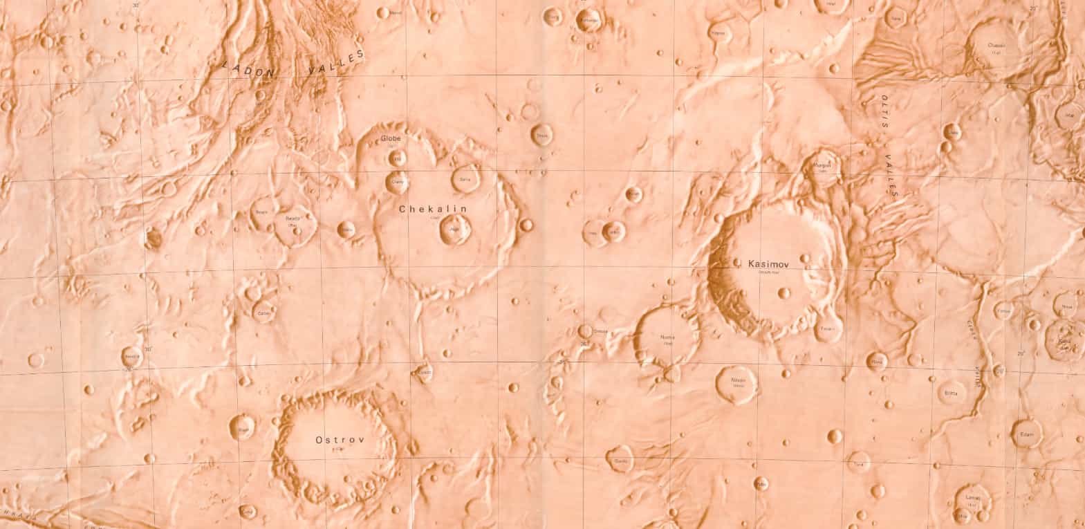 mars-map Карта на Марс