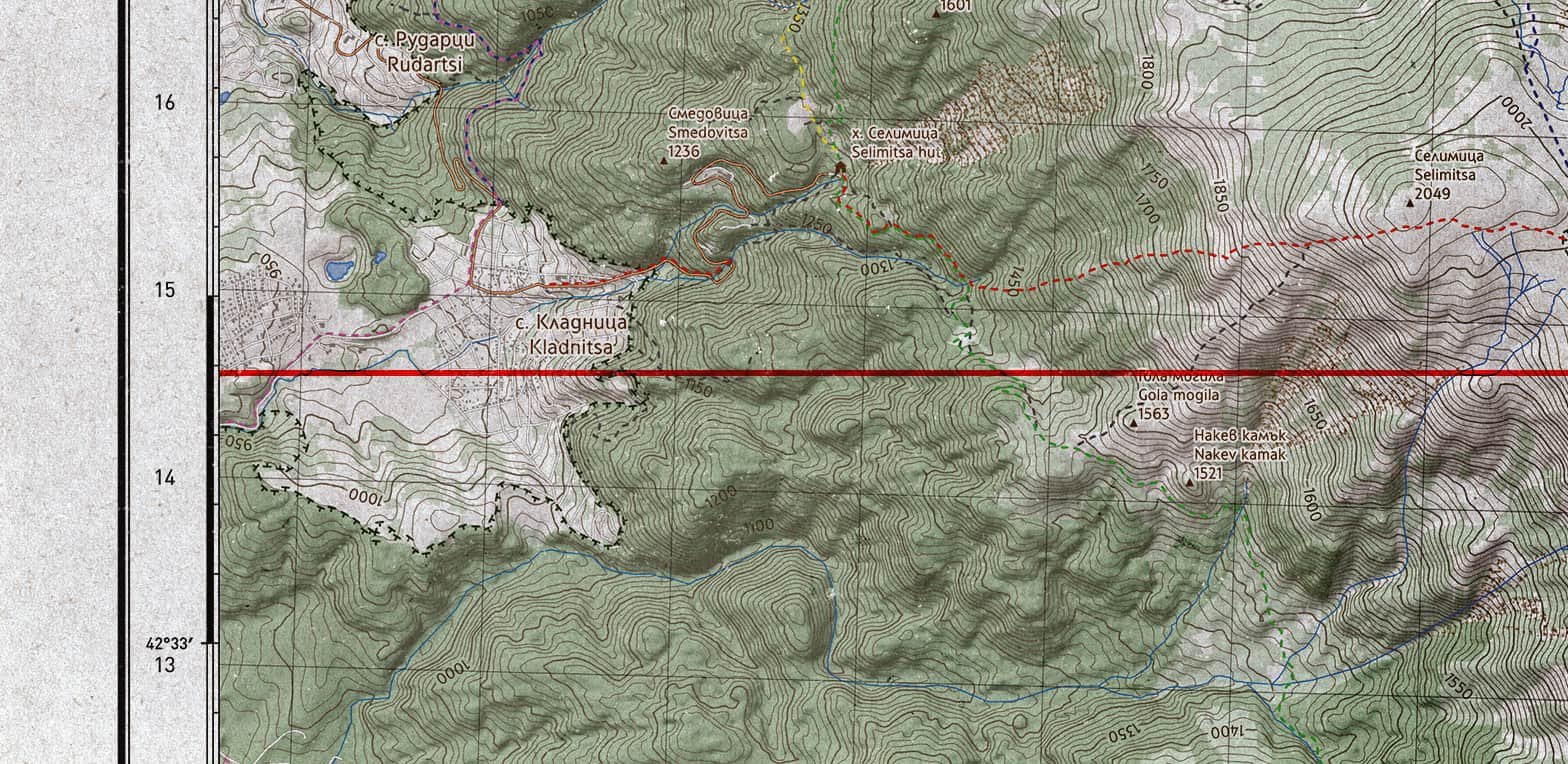 vitosha-geographic-coordinate-example-latitude Детайл от карта